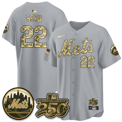 NYM Armed Forces Day Vapor Premier Limited Jersey - All Stitched V2-DTD