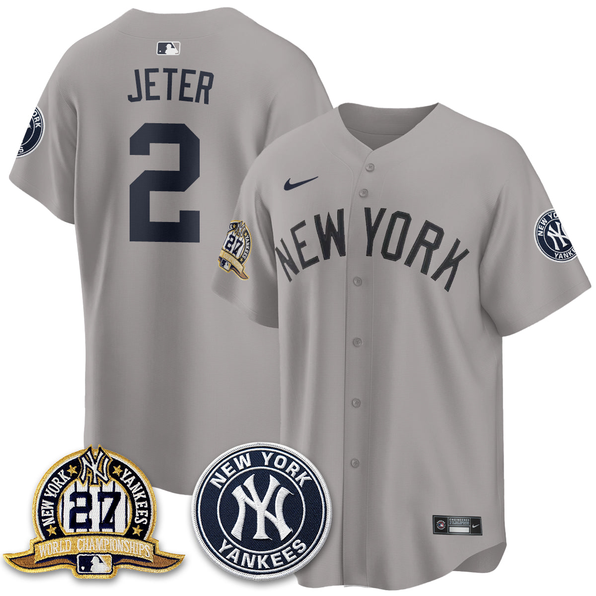 NYY Alternate Jersey - All Stitched-DTD