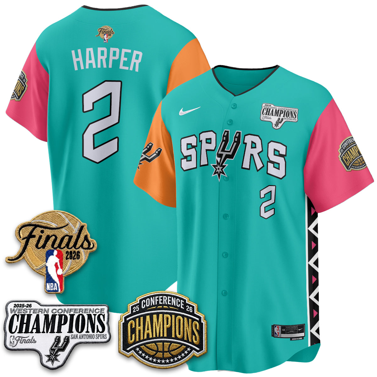 SAS 2026 Basketball Finals Vapor Jersey - Stitched-DTD