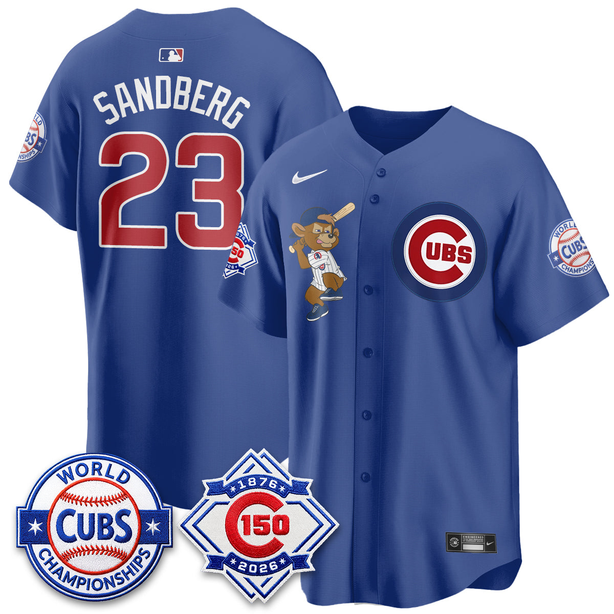Chicago Cubs Clark Edition Vapor Limited Jersey - Stitched-DTD