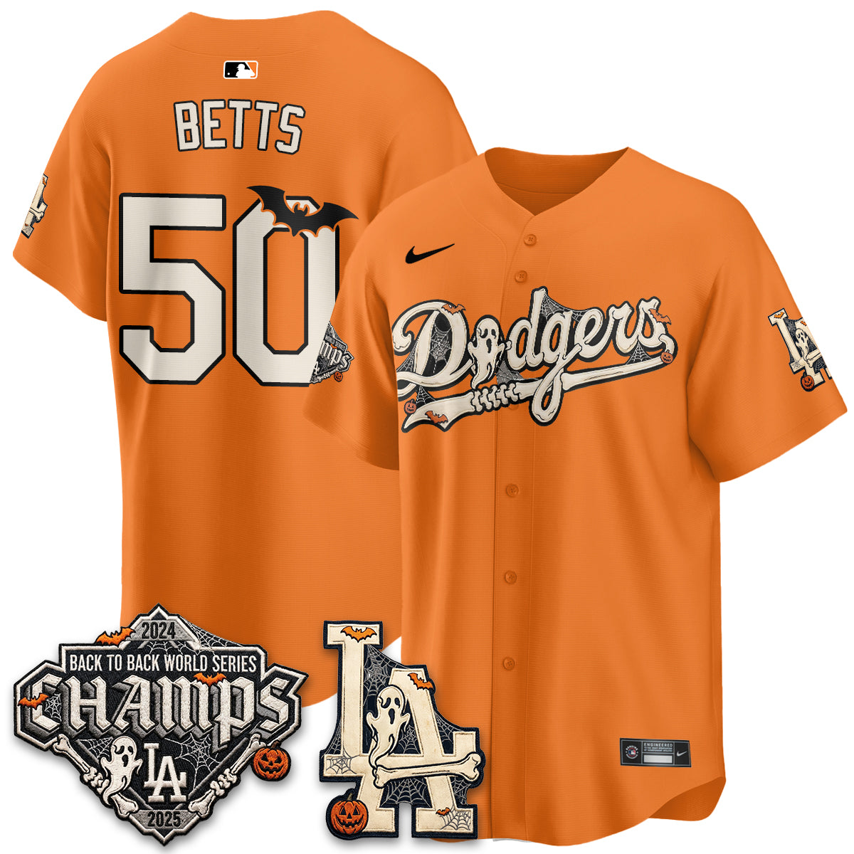 LAD Halloween 2026 Vapor Jersey - Stitched-DTD