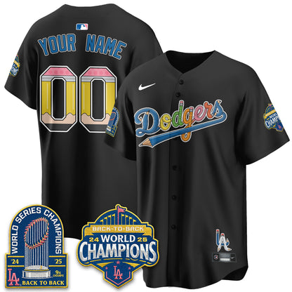 LAD x Back to School Style Vapor Custom Jersey - Stitched-DTD