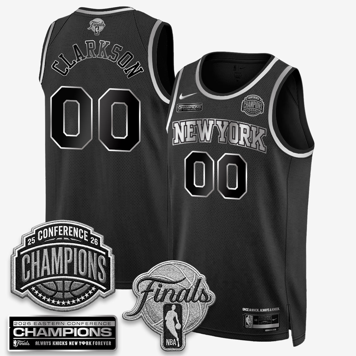 NYK 2026 NBA Eastern Conference Champions Vapor Special Edition Jersey - Stitched-DTD