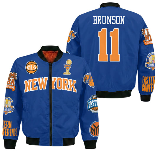 NYK 2026 NBA Finals Champions Limited Edition Bomber Jacket - Printed-DTD