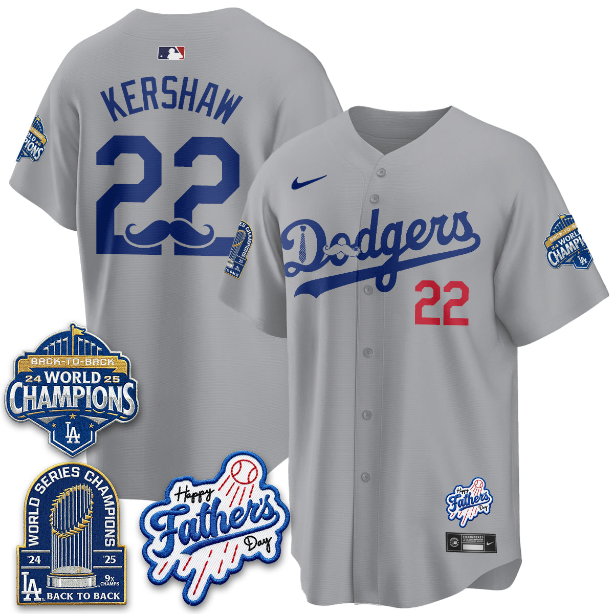 LAD Happy Father's Day 2026 Jersey - Stitched-DTD