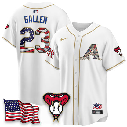 ARI 2026 Independence Day USA Vapor Limited Jersey - Stitched-DTD