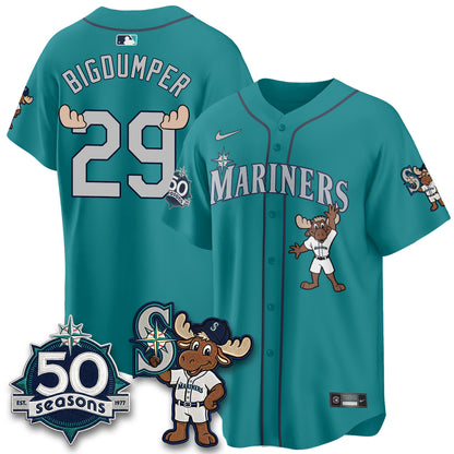 SEA Mascot Jersey - All Stitched-DTD