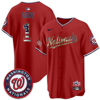 WSH 2026 Independence Day USA Vapor Jersey - Stitched-DTD