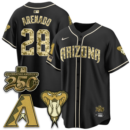 ARI Salute to Service 2026 Vapor Premier Limited Jersey - All Stitched-DTD