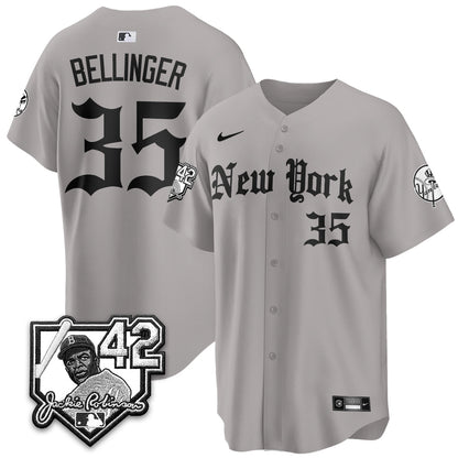 NYY 2026 Jackie Robinson Day Gothic Vapor Limited Jersey - All Stitched-DTD