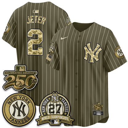 NYY Salute to Service 2026 Vapor Limited Jersey - Stitched-DTD