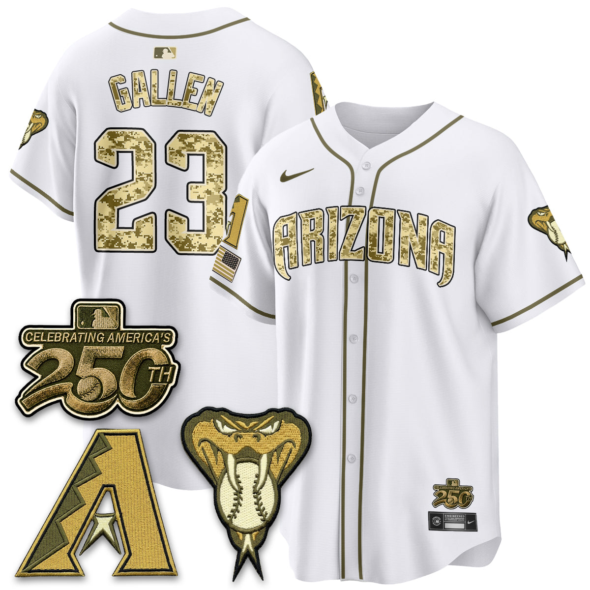 ARI Salute to Service 2026 Vapor Premier Limited Jersey - All Stitched-DTD