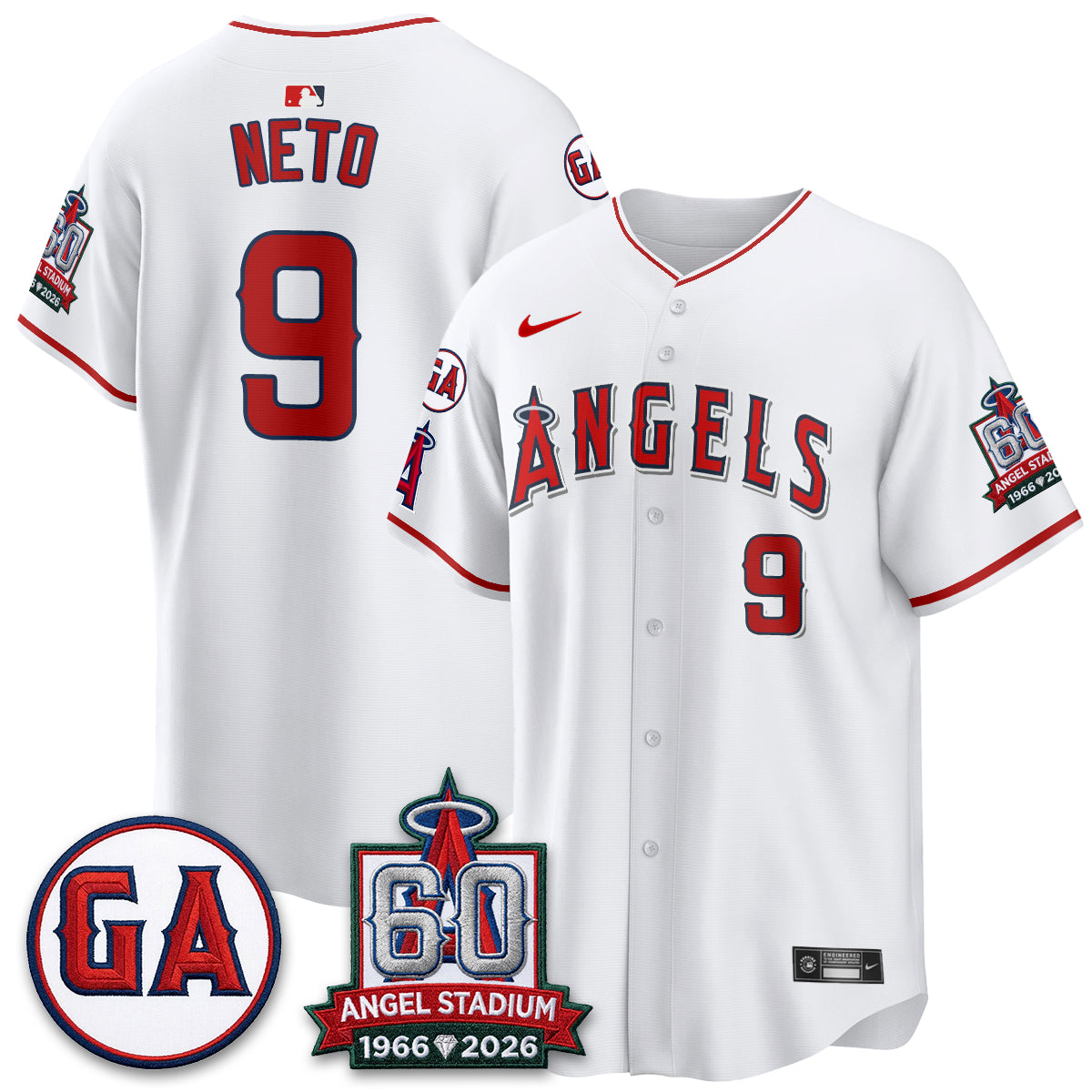 LAA 60th Anniversary Vapor Jersey - All Stitched V3-DTD
