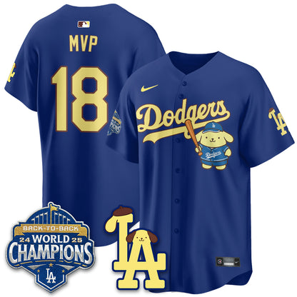 LAD Pompompurin Edition Vapor Jersey - Stitched-DTD