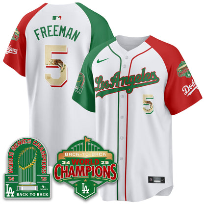 LAD Mexico Vapor Limited Jersey - 9x & B2B Champs - All Stitched-DTD