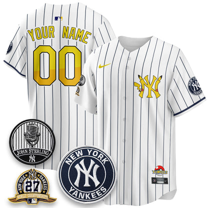 NYY x PKM Cartoon Limited Custom Jersey -  Stitched-DTD
