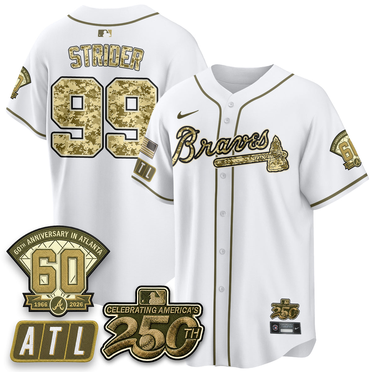 ATL Salute to Service 2026 Vapor Limited Jersey - All Stitched-DTD