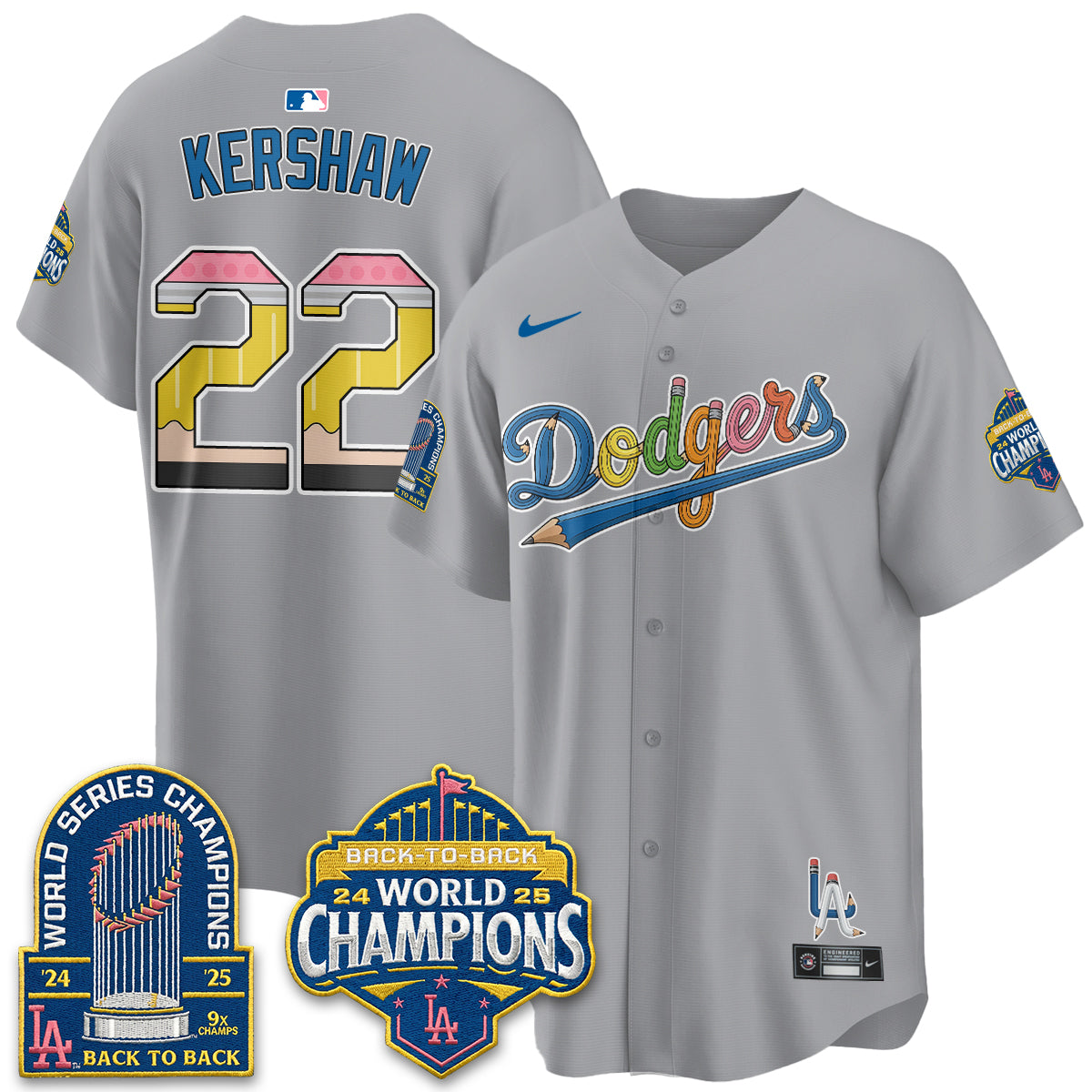 LAD x Back to School Style Vapor Jersey - Stitched-DTD