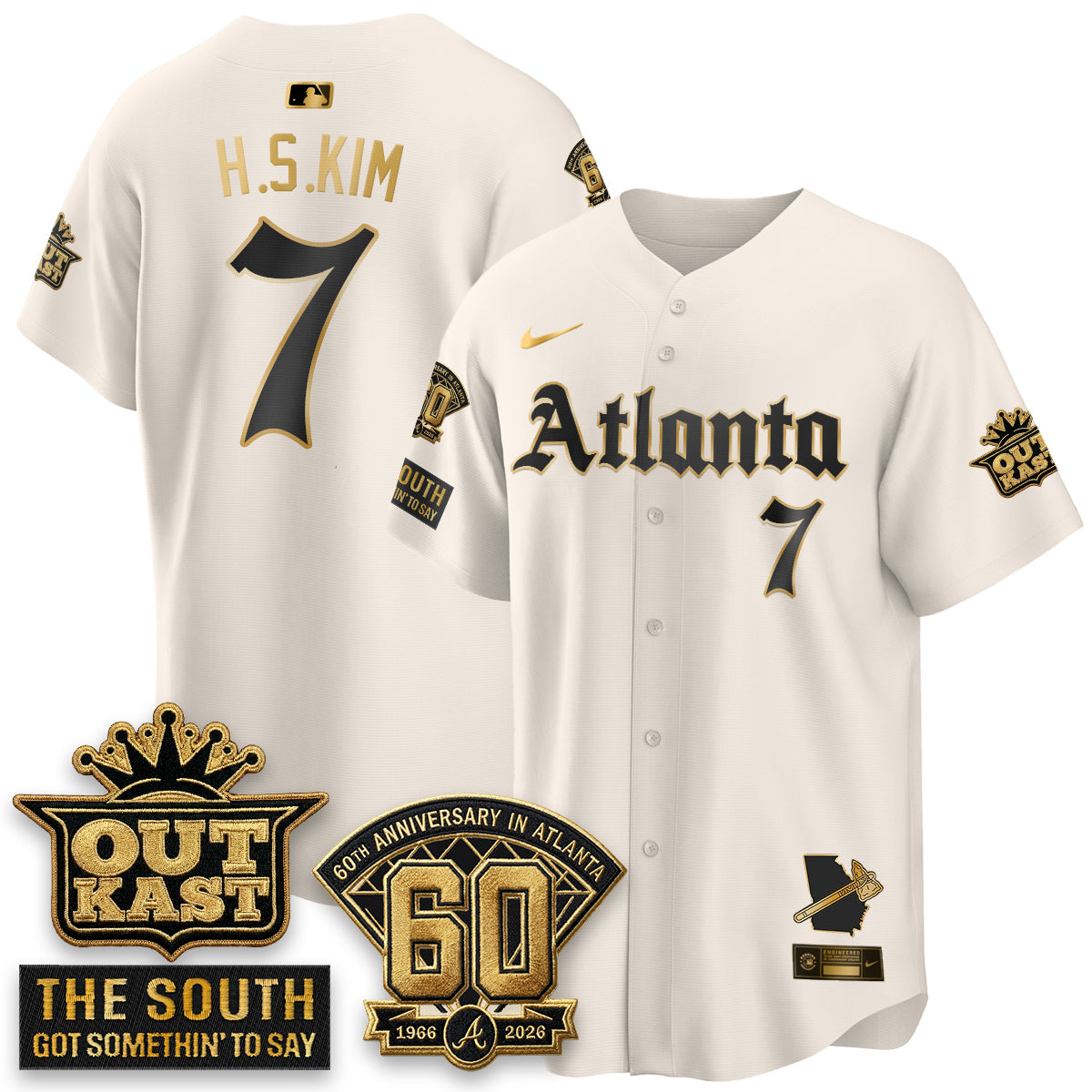 ATL 2026 Gothic Edition Vapor Limited Jersey - All Stitched-DTD