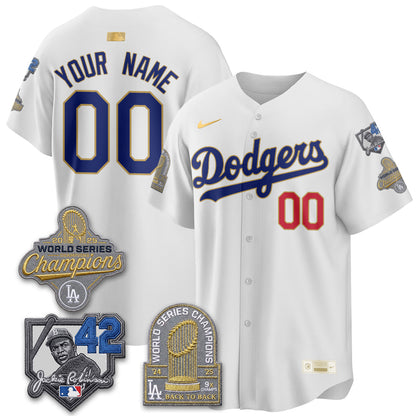 LAD 2026 Jackie Robinson New Era Vapor Custom Limited Jersey - All Stitched-DTD