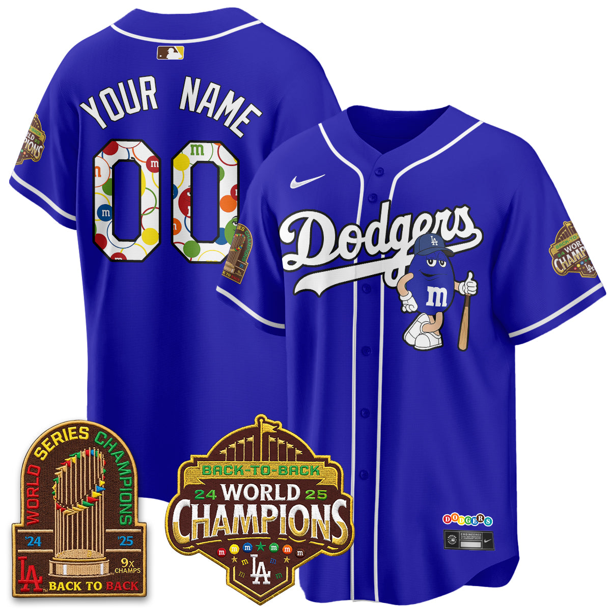 LAD x m&m Vapor Custom Jersey - Stitched-DTD