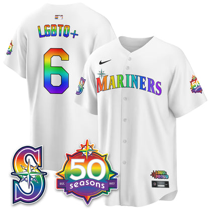 SEA Happy Pride Month Vapor Jersey - Stitched-DTD