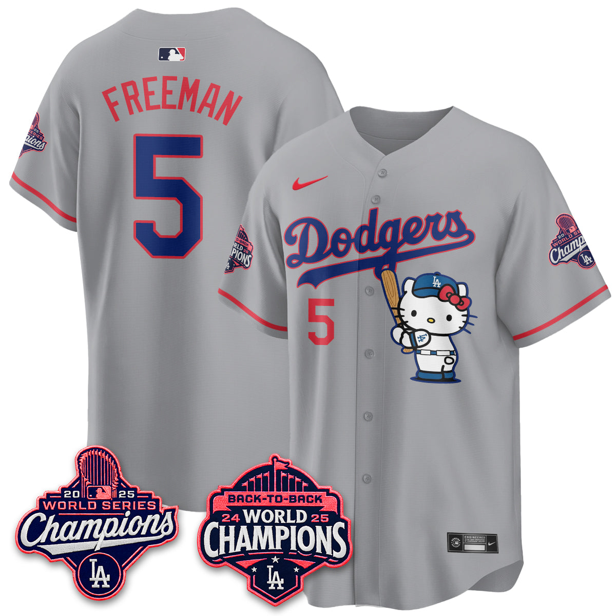 LAD x Hello Kitty Night 2026 Vapor Jersey - All Stitched-DTD