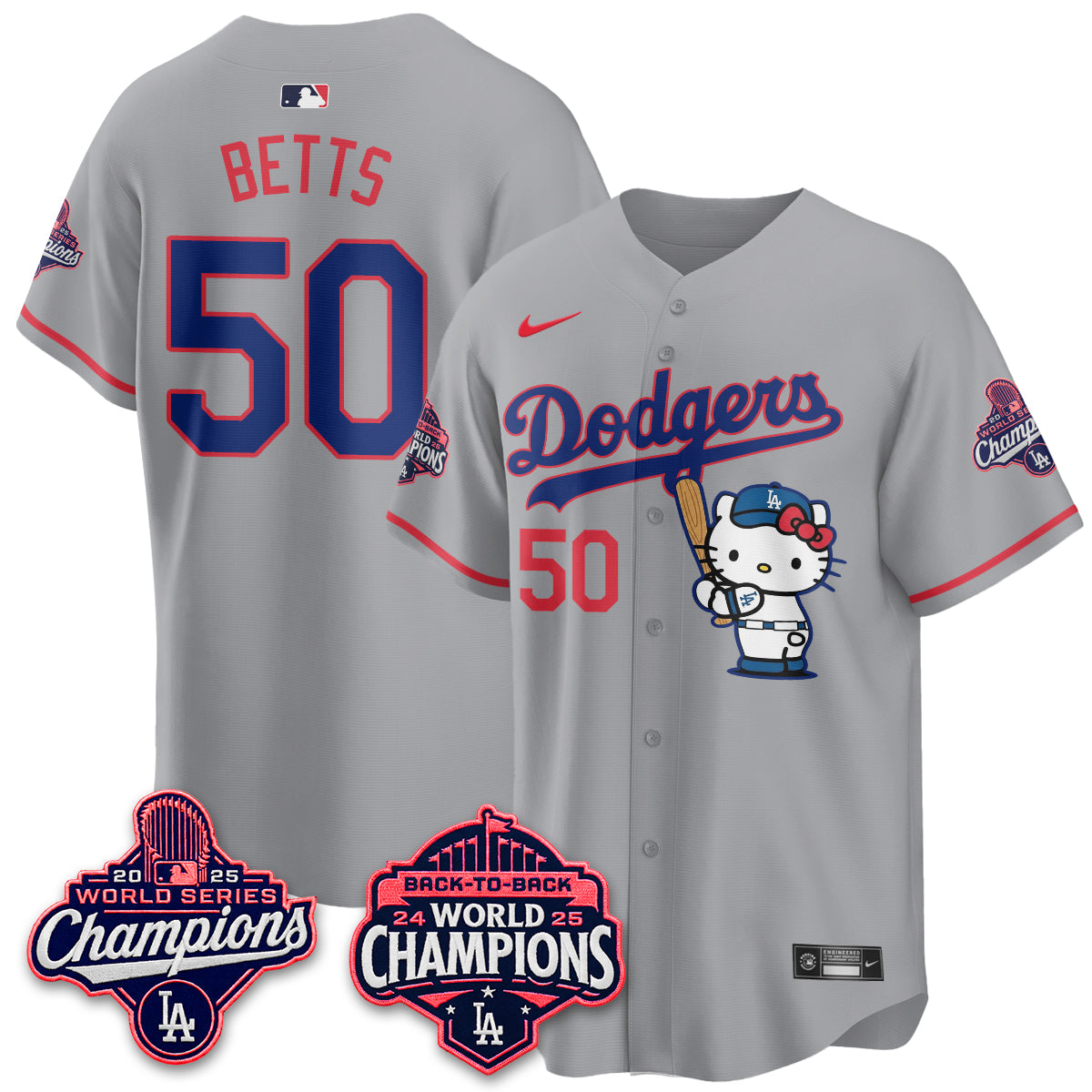 LAD x Hello Kitty Night 2026 Vapor Jersey - All Stitched-DTD