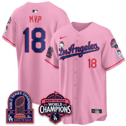 LAD x Hello Kitty Night 2026 Vapor Jersey - All Stitched - V2-DTD