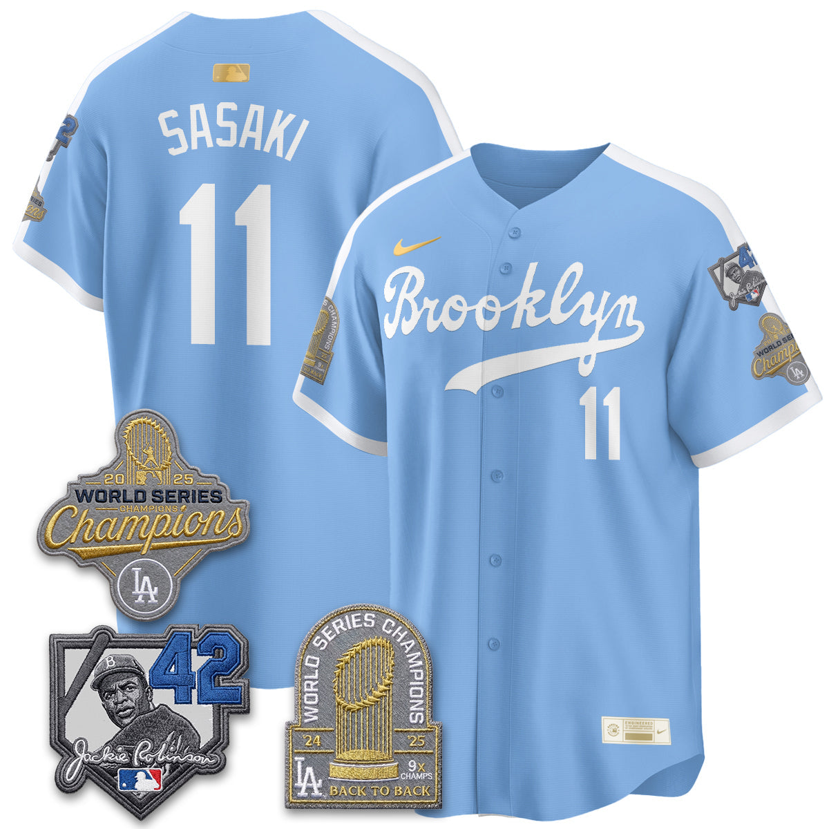 LAD 2026 Brooklyn Jackie Robinson Limited Jersey - All Stitched-DTD
