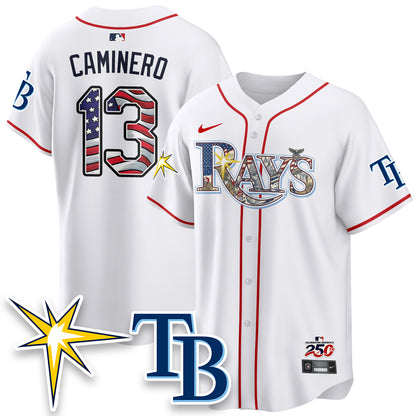 TB Independence Day USA 2026 Vapor Limited Jersey - Stitched-DTD
