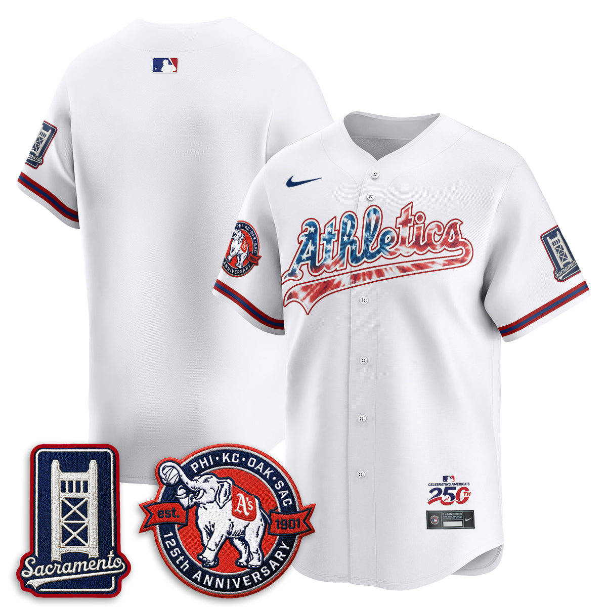OAK Americana 2026 Vapor Limited Jersey - Stitched-DTD