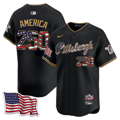 PIT 2026 Independence Day USA Vapor Limited Jersey - Stitched-DTD