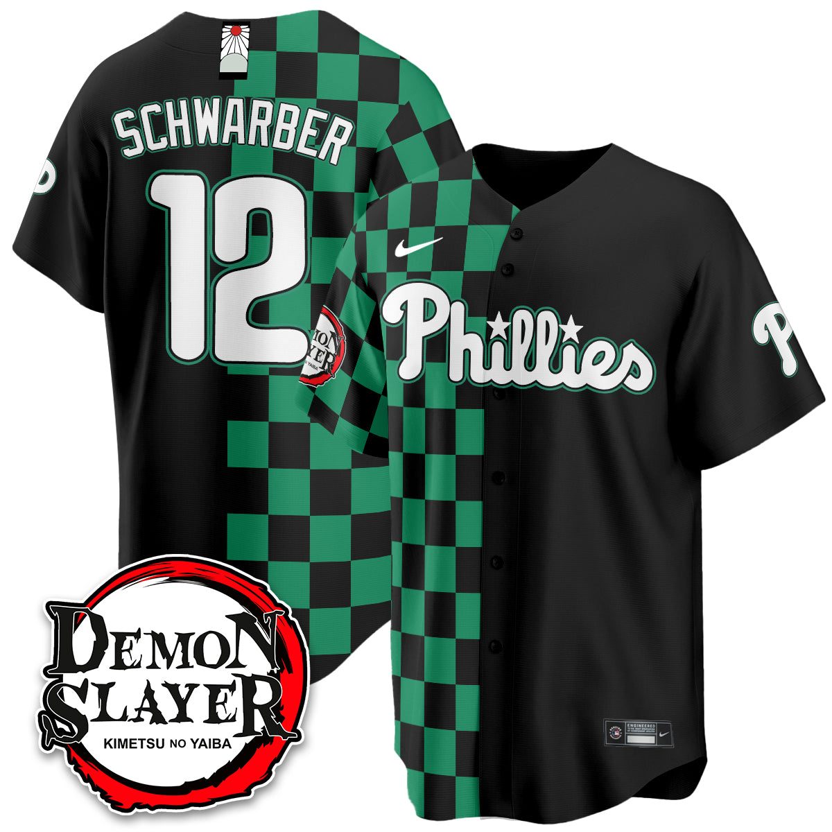 PHI Demon Slayer Vapor Limited Jersey - Stitched-DTD