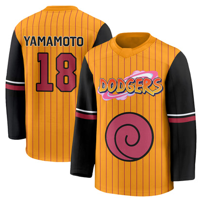 LAD Naruto Edition Vapor Hockey Jersey - Stitched-DTD