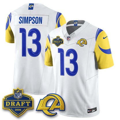 LAR 2026 NFL Draft Jersey - All Stitched-DTD