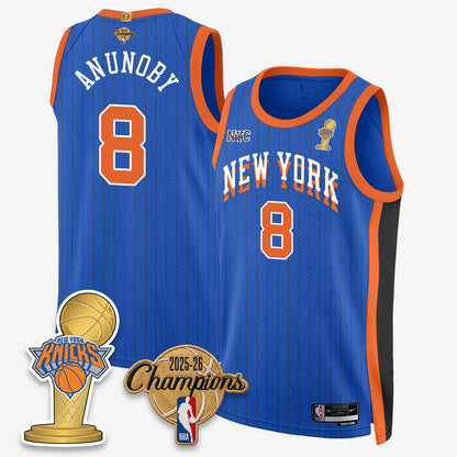 NYK 2026 Basketball Champions Vapor Jersey - Stitched-DTD