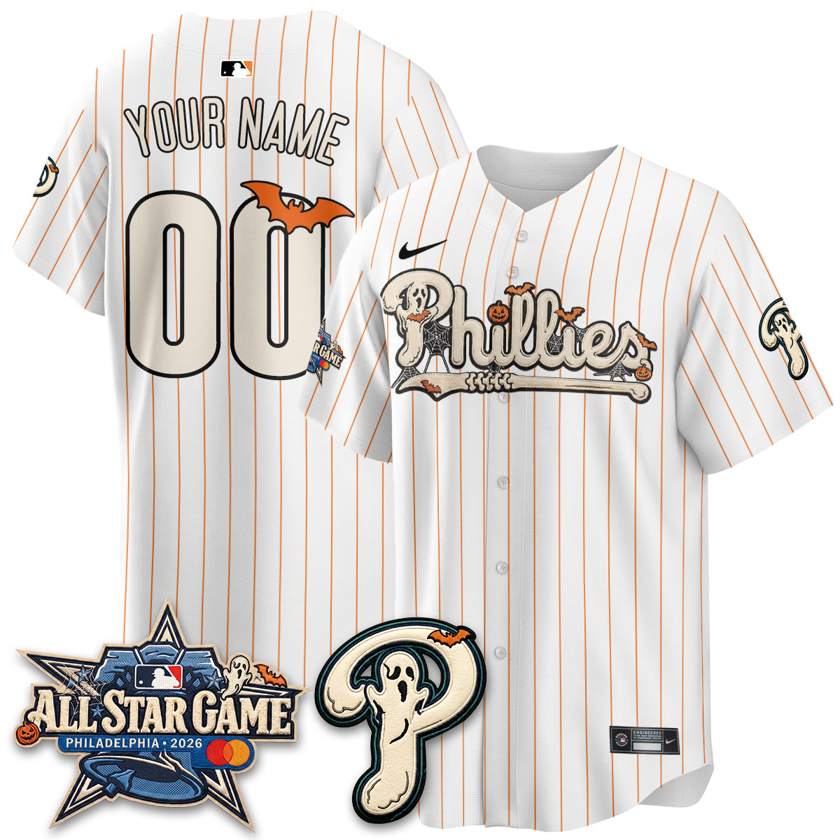 PHI Halloween 2026 Vapor Limited Custom Jersey - Stitched-DTD
