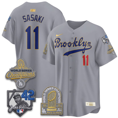 LAD 2026 Brooklyn Jackie Robinson Limited Jersey - All Stitched-DTD