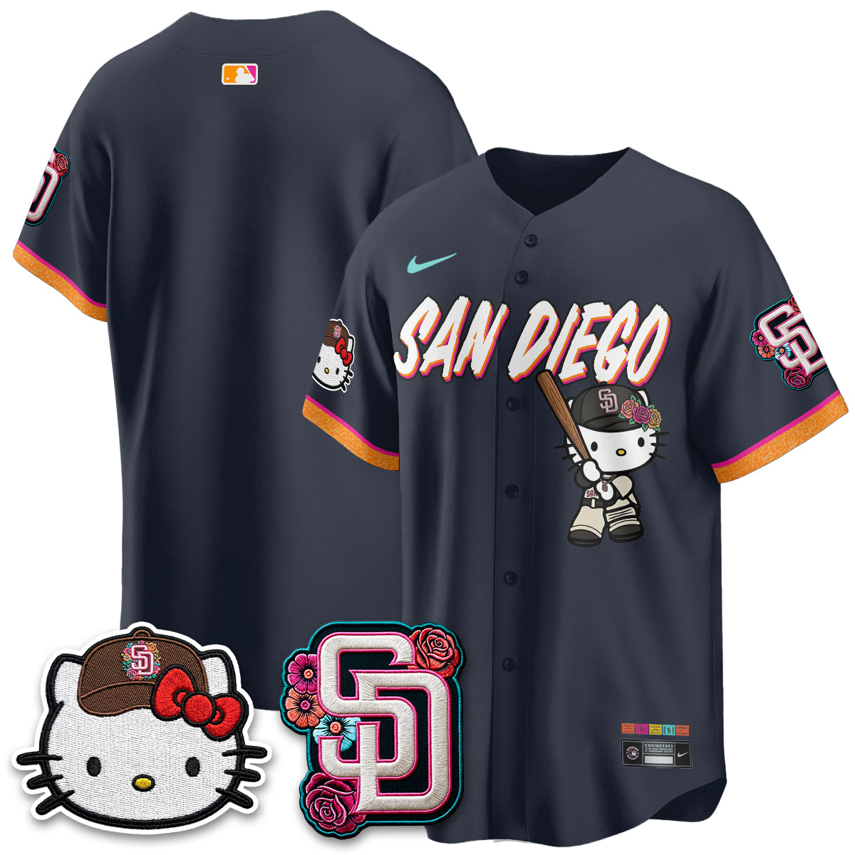 SD 2026 City Connect x Meow KT Vapor Limited Jersey - All Stitched-DTD