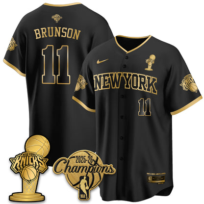 NYK 2026 NBA Champions Vapor Jersey - Stitched-DTD