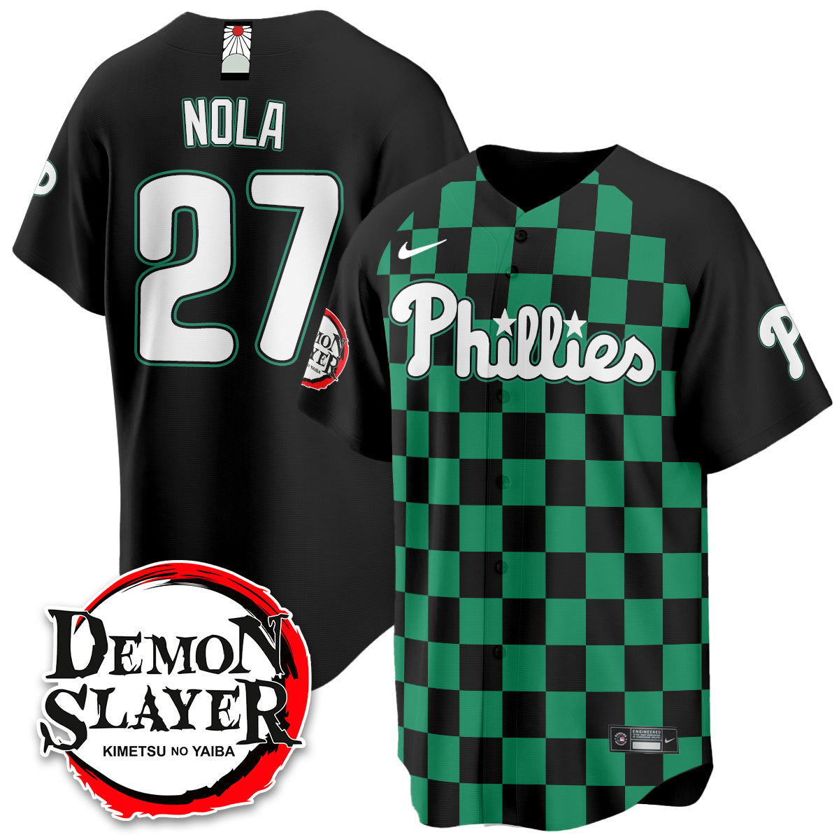 PHI Demon Slayer Vapor Limited Jersey - Stitched-DTD