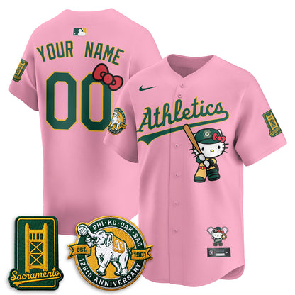 OAK x Meow KT 2026 Vapor Limited Custom Jersey - Stitched-DTD