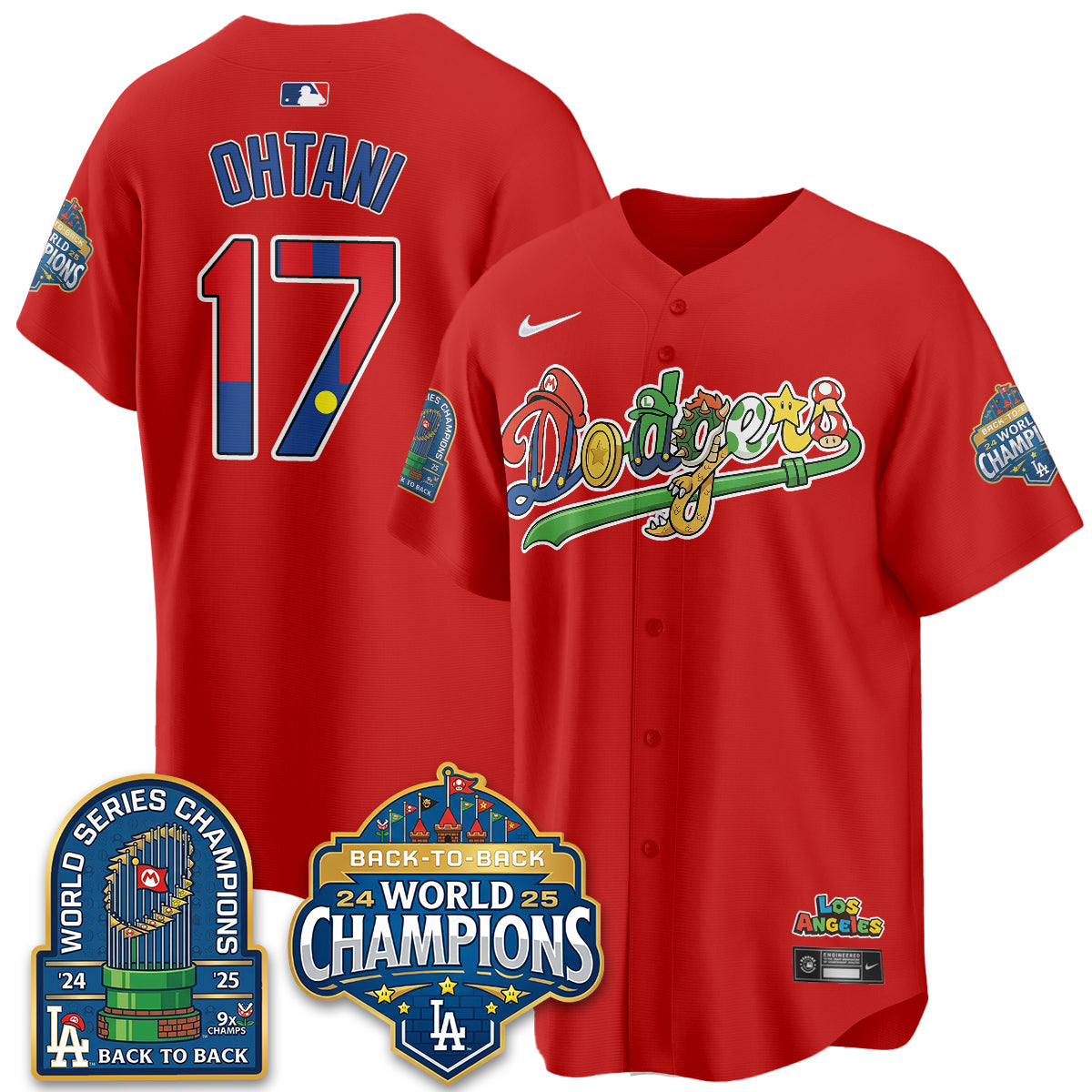 LAD x The Red Plumber Vapor Jersey - Printed-DTD
