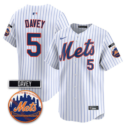 NYM 2026 Davey Johnson Memorial Vapor Limited Jersey - All Stitched-DTD
