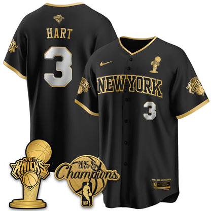 NYK 2026 NBA Champions Vapor Jersey - Stitched-DTD