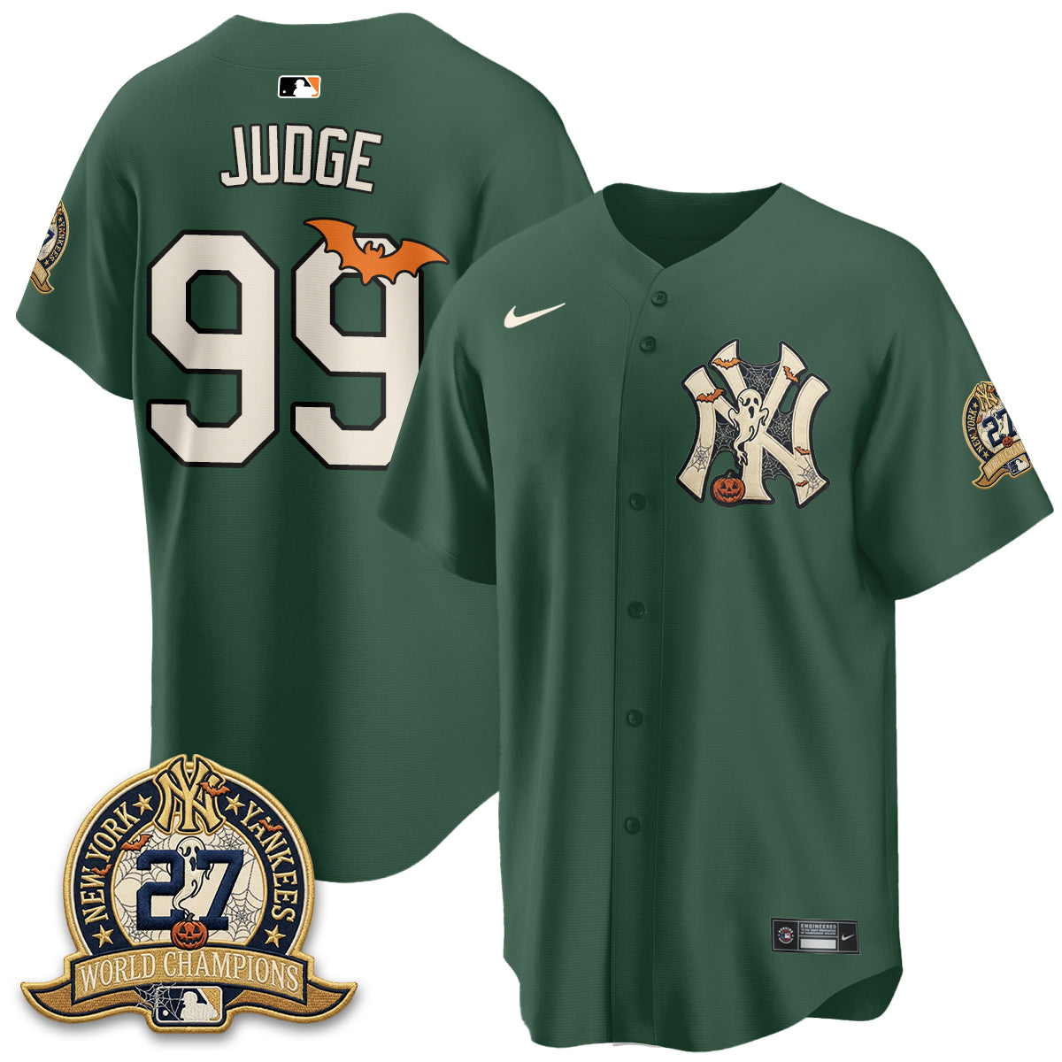 NYY Halloween 2026 Vapor Limited Jersey - Stitched-DTD