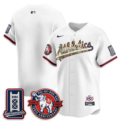 OAK  2026 Independence Day USA Vapor Jersey - Stitched-DTD