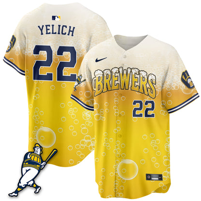MIL "Pitcher & Pint" Edition Vapor Limited Jersey - Stitched-DTD