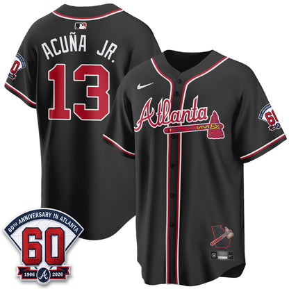 ATL 2026 Black Out Style Vapor Limited Jersey - All Stitched-DTD